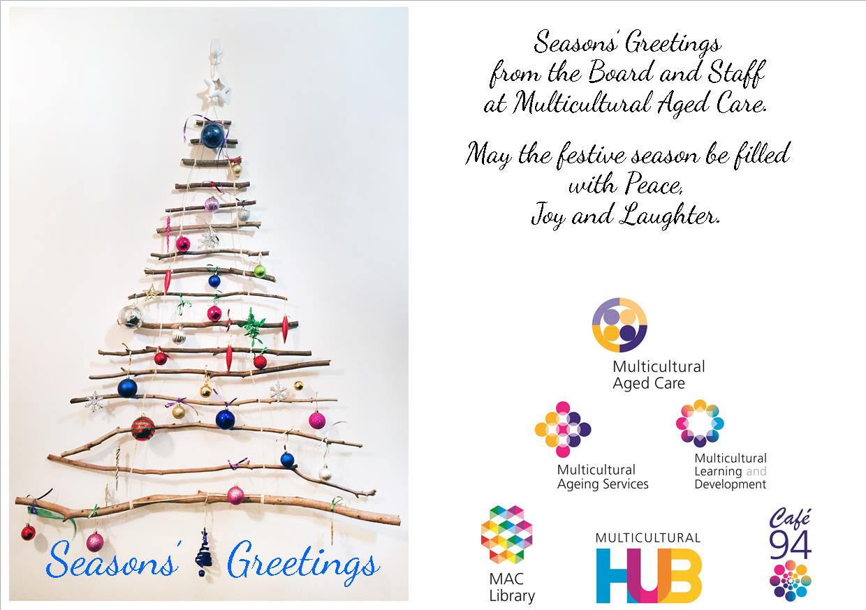 Holiday Closings and Season’s Greetings